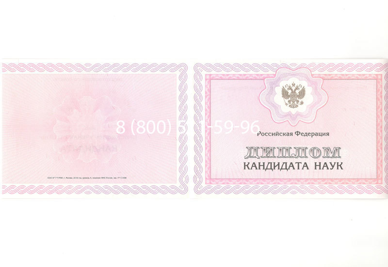 Купить Диплом кандидата наук 2010 в Ногинске