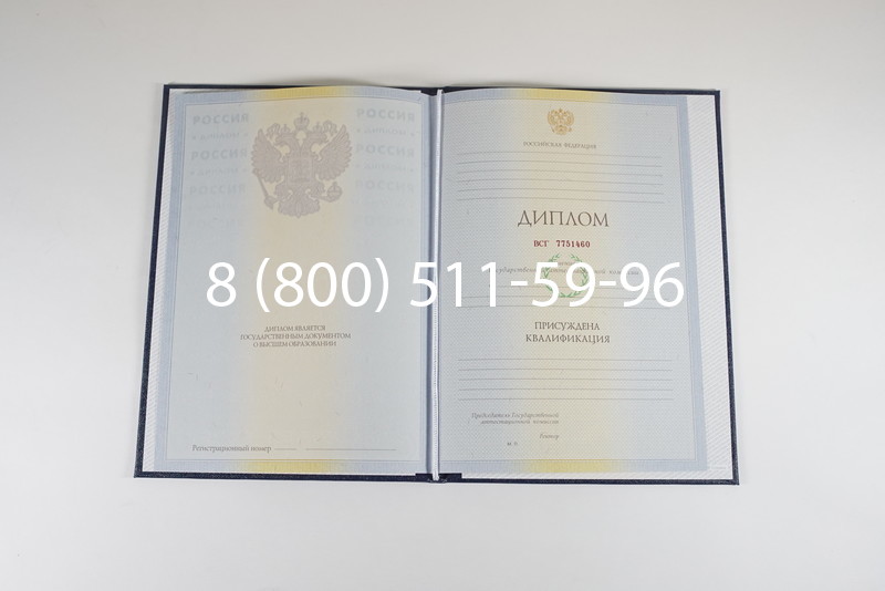 Диплом о высшем образовании 2010-2011 годов в Ногинске